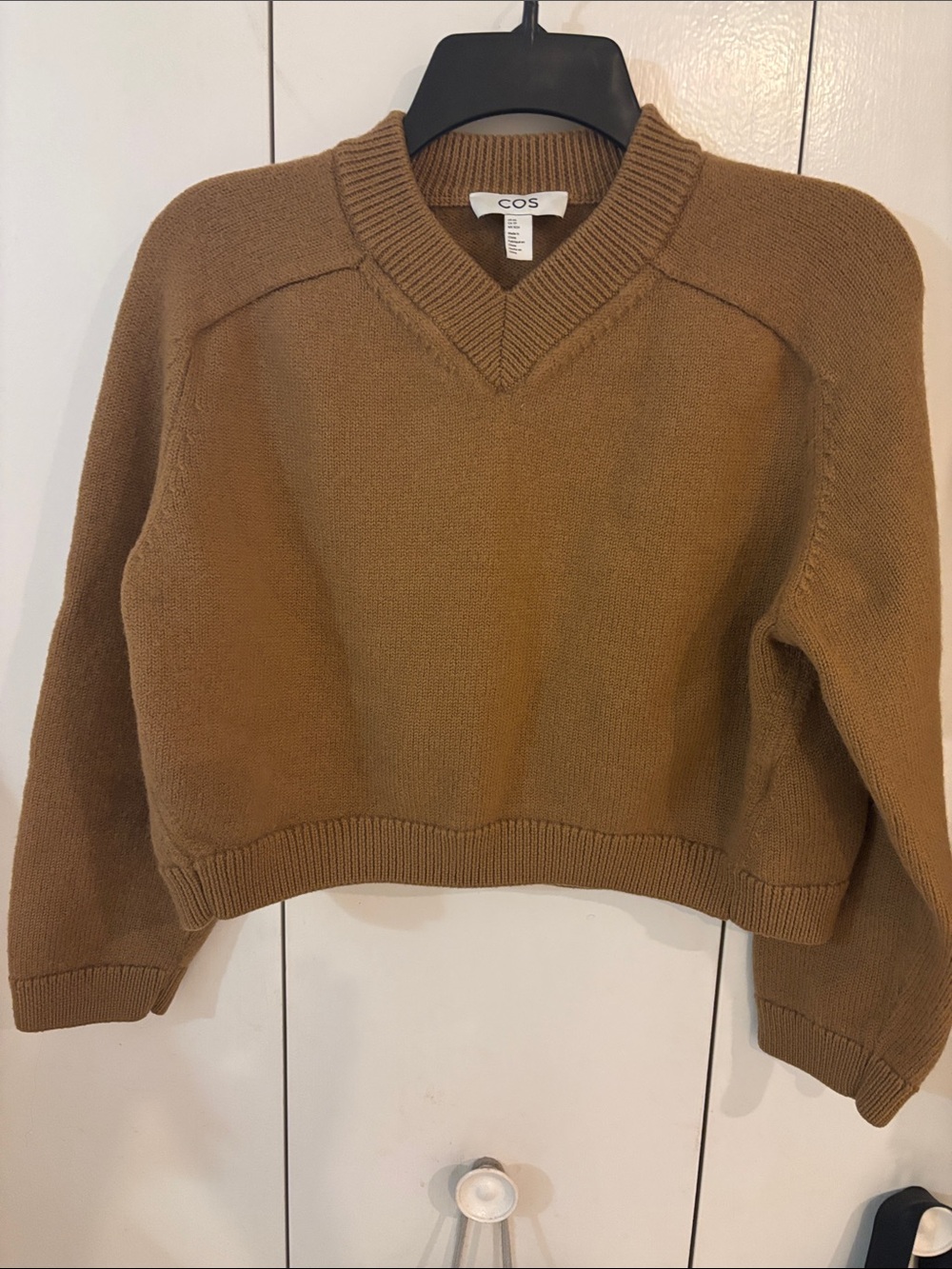 COS WOOL CROPPED SWEATER,XS